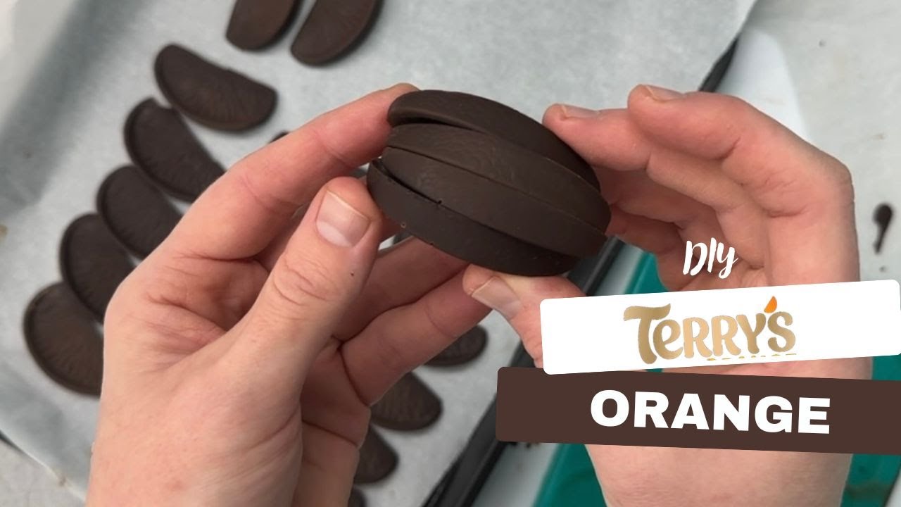 I made a Terry's Chocolate Orange | DIY Silicone Mold | How It's Made