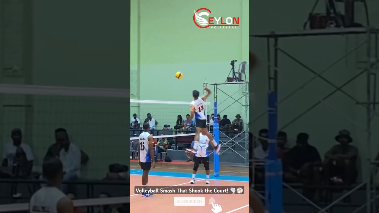 Volleyball Smash That Shook the Court!&nbsp;🌪️🏐