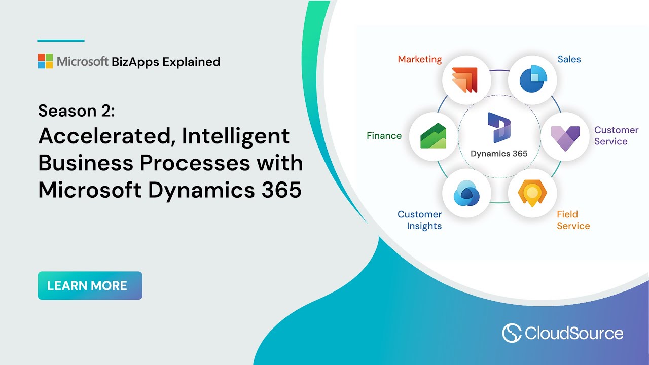 Microsoft Biz Apps Explained: Season 2 Accelerated, Intelligent Business Processes with Dynamics 365