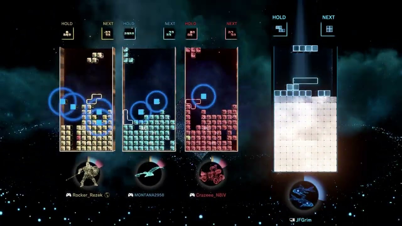 Tetris Effect connected 3v1 climatic ending to 