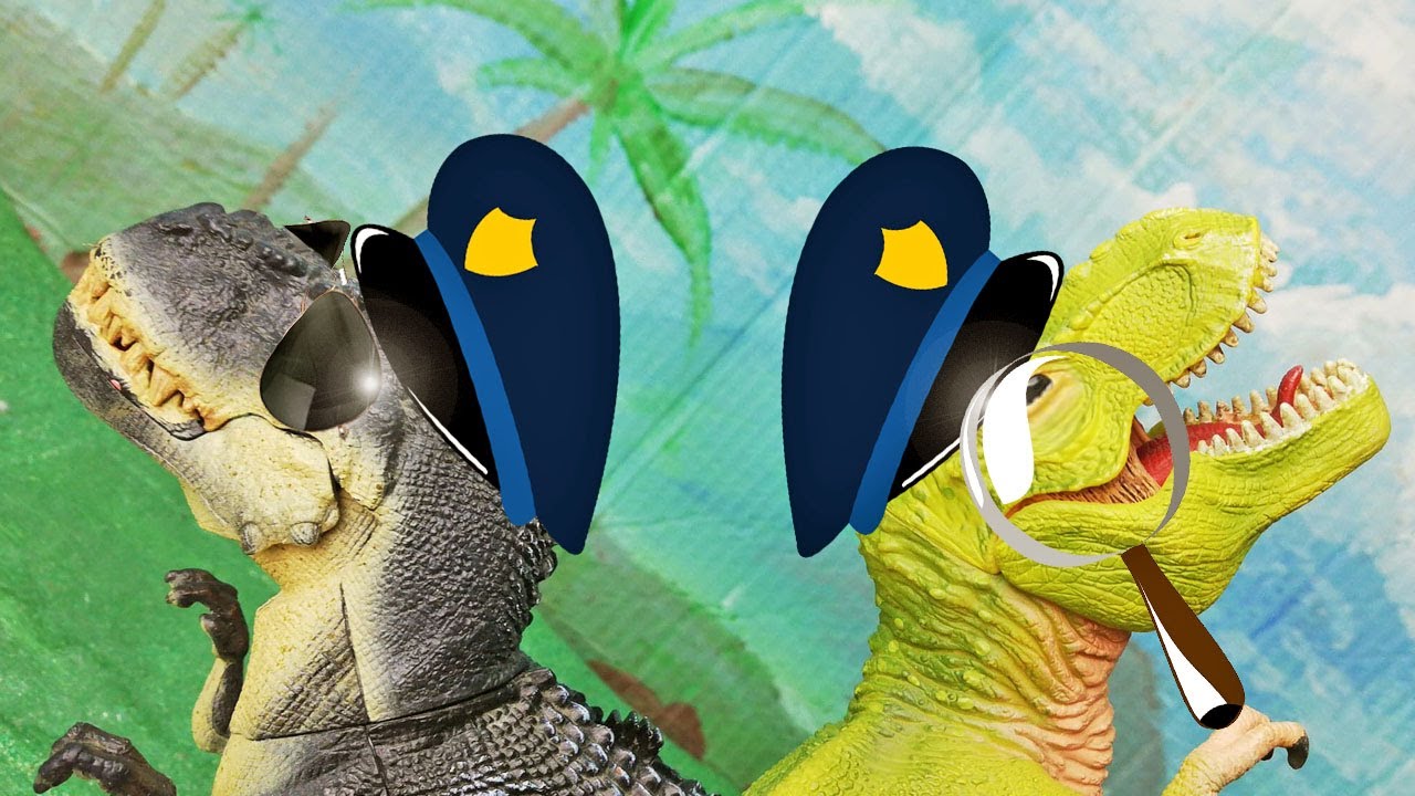 Investigatore Vastatore e Agente Arex 🕵️ [Dinosauri Detective]