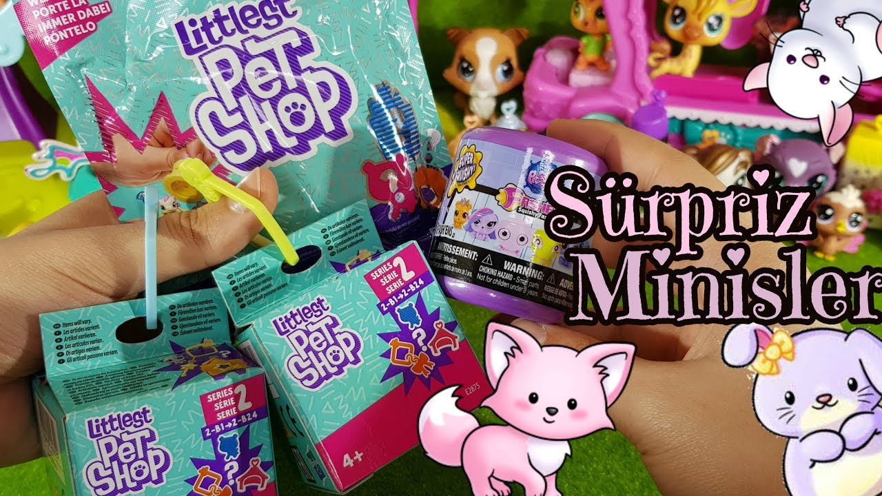 SÜRPRİZ🌈🦄🌈4 Tane Sürpriz Miniş Açıyoruz || LPSEM miniş videoları izle, Minişler