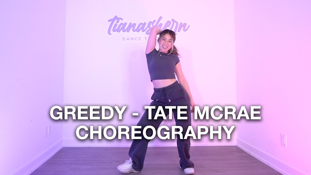 Greedy - Tate Mcrae Dance Choreography (Beginner)