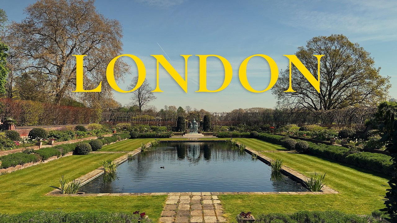 5 Days in London| Travel Vlog (No talking)