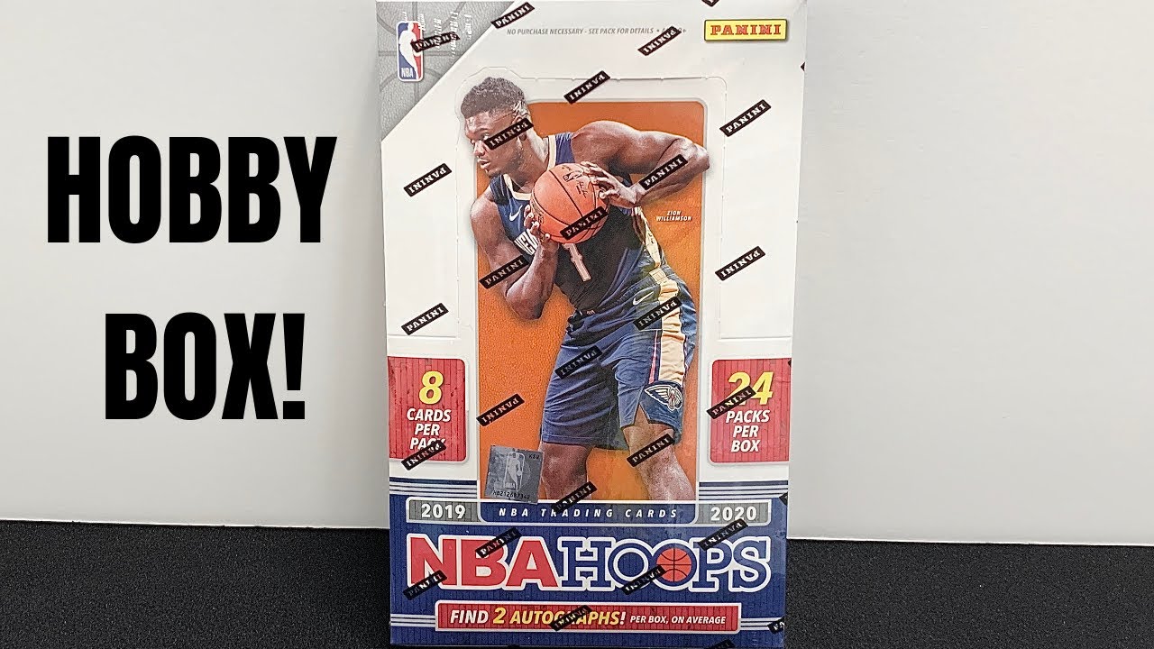 19/20 NBA HOOPS Hobby Box Break! 2 Autos + New Inserts! Panini Basketball Card Opening!