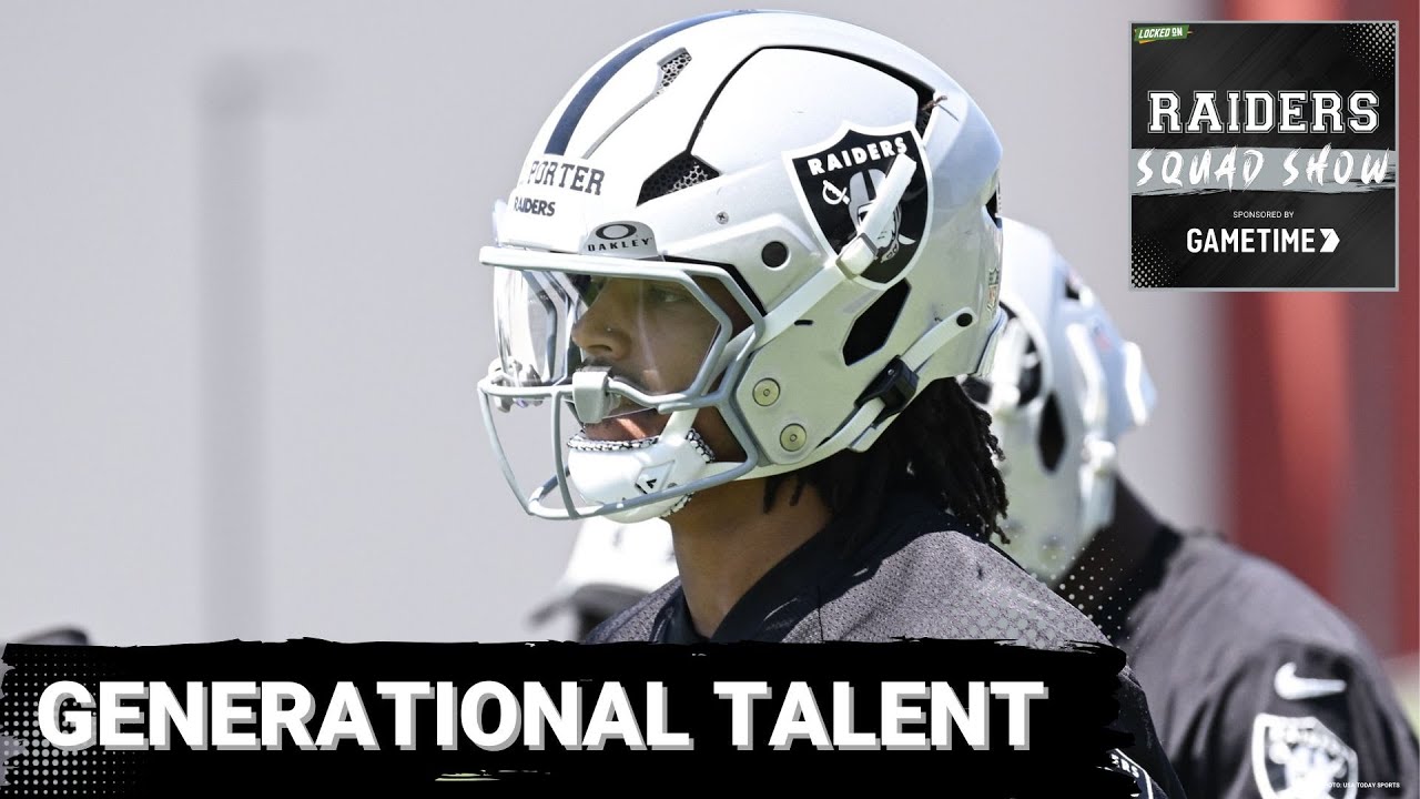RAIDERS SQUAD SHOW: Las Vegas Raiders Rookie Darien Porter Looking Like STEAL OF THE DRAFT