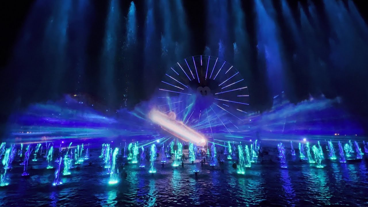 ⛲️1️⃣ World of Color - ONE - 4K Front Ultra-Wide, Full Show | Disney California Adventure 02.11.2023
