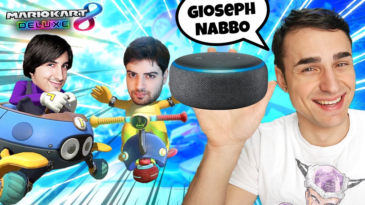 ALEXA SCEGLIE IL MIO SETUP su MARIO KART 8 🤣 w/ @GiosephTheGamer e @Blaziken68 _x