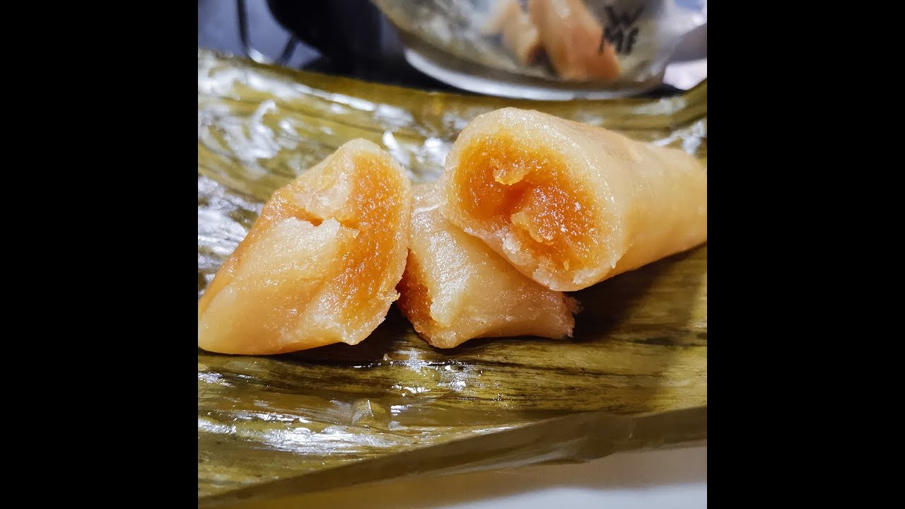 Suman Cassava sa Latik 
