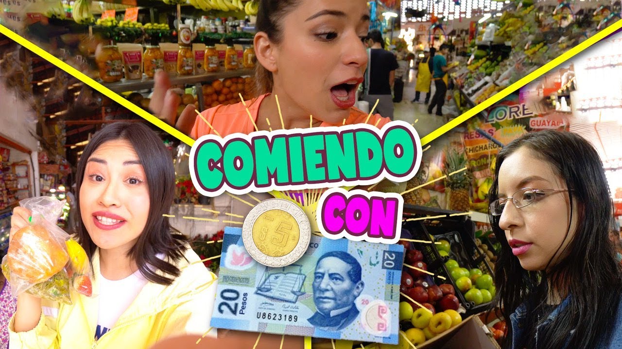 COMIENDO CON 25 PESOS 💸 ¿Para qué NOS ALCANZÓ? 🥺 Vloggeras Fantásticas