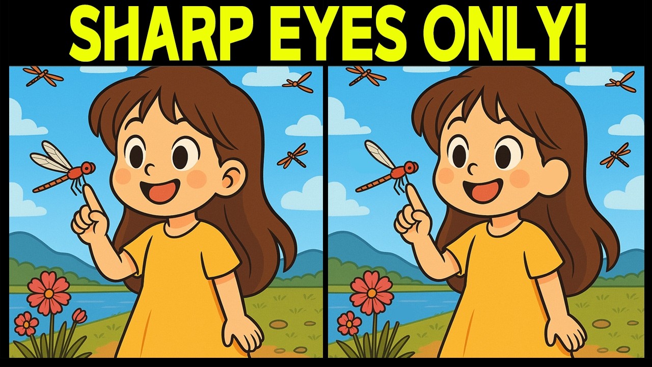Spot The Difference Puzzles | Brain Games & Visual Challenges
