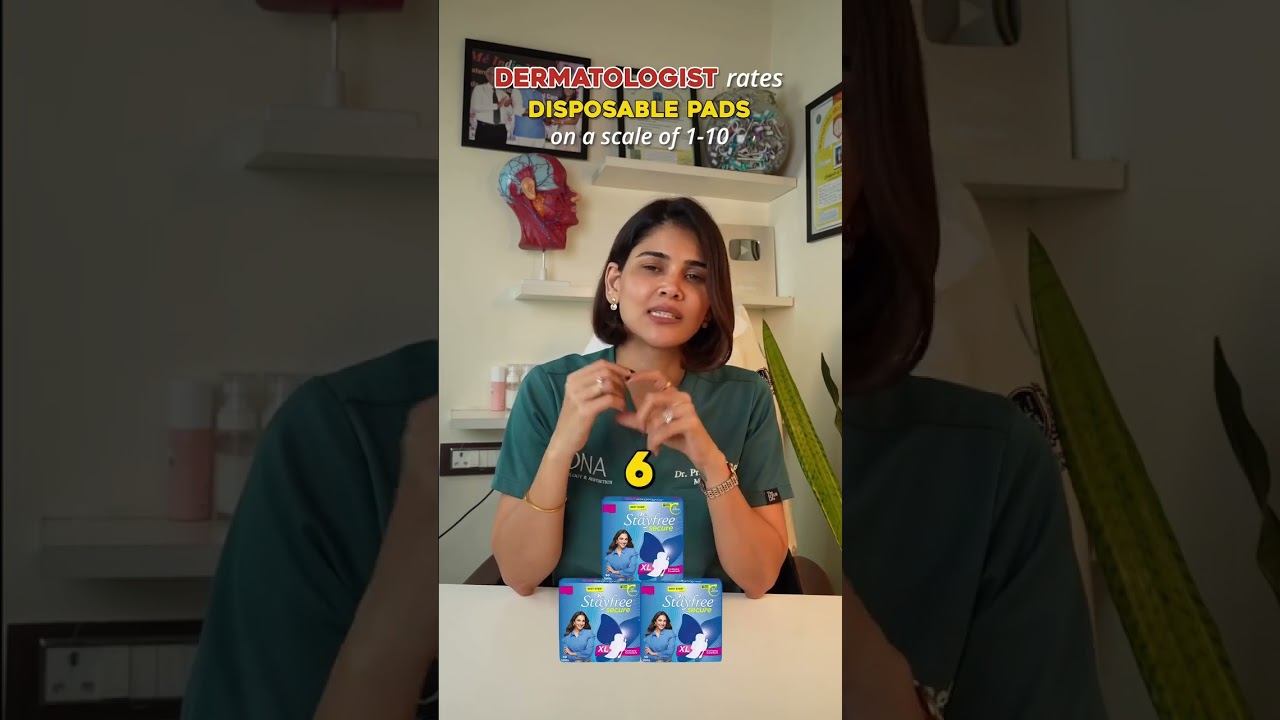 Dermatologist rates disposable pads on a scale of 1-10