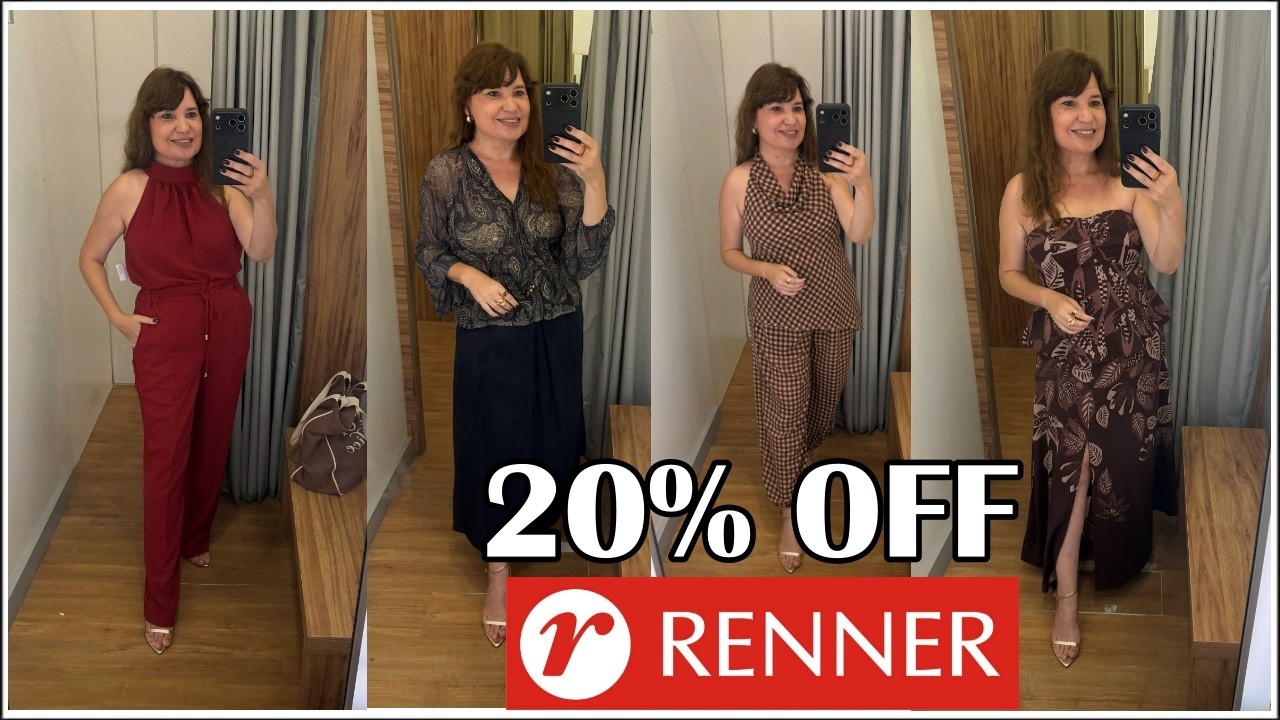 PROVADOR RENNER - CUPOM ANGEL COM 20% OFF NAS COMPRAS ACIMA DE 249 VALENDO EM SALDOS