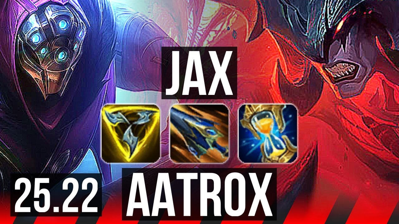 JAX vs AATROX (TOP) | 13/3/7 | EUW Master | 25.22