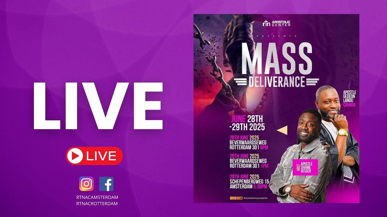 SUNDAY SERVICE | MASS DELIVERANCE w/ APOSTLE  GEDEON LANDU  - DAY 2 | 29.06.2025