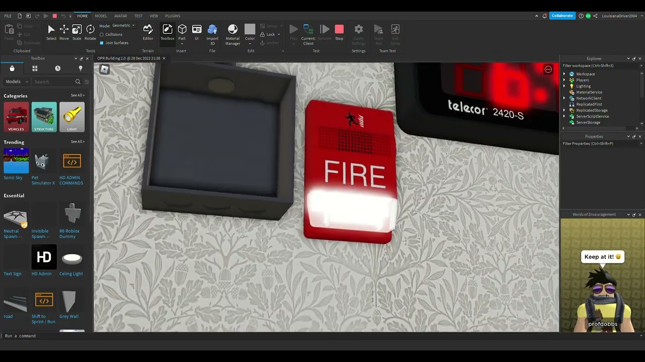 Roblox Fire Alarm Inspection #68 (EST Genesis Fire Generation Tone)