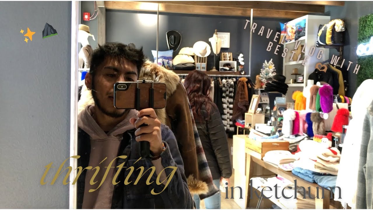 ANOTHER TRAVEL VLOG | sun valley thrifting, catching up with bestie 🫶🏾