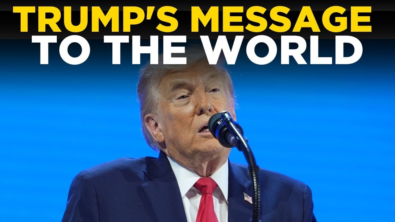 TRUMP AT DAVOS LIVE | U.S. President Donald Trump Outlines Economic Vision at WEF 2026