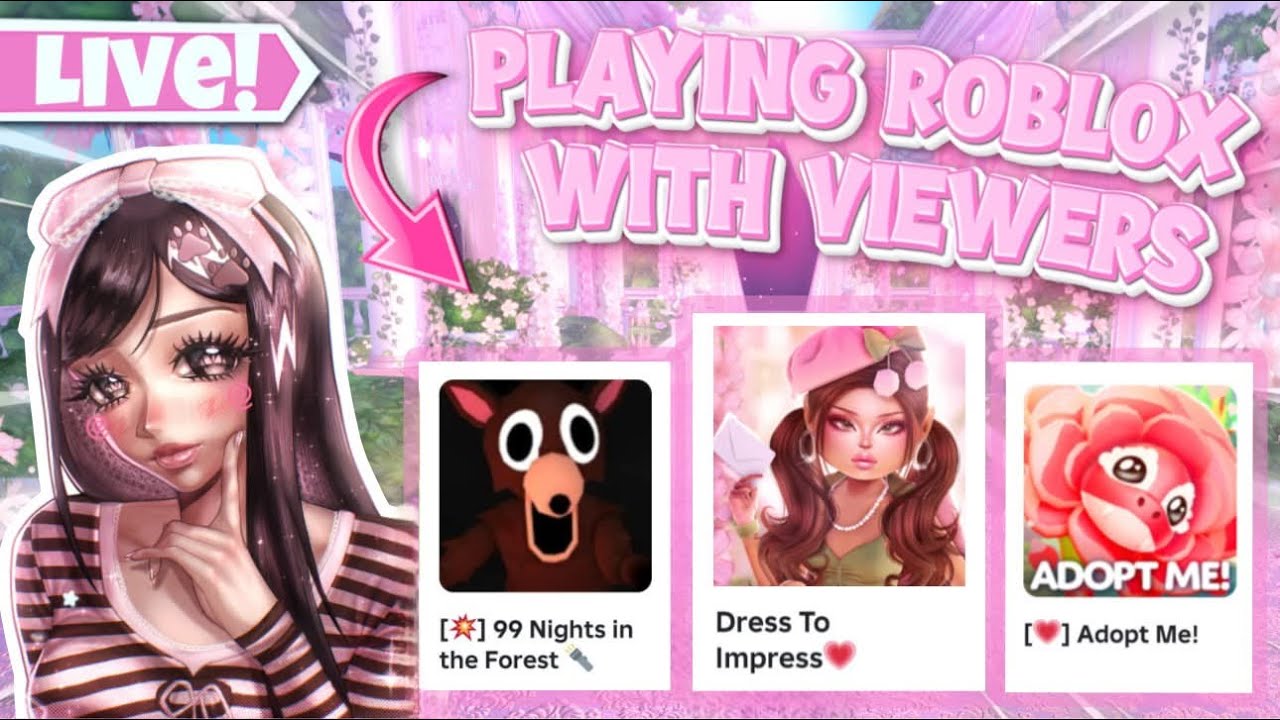 LIVE playing Roblox/Dress To Impress with viewers!