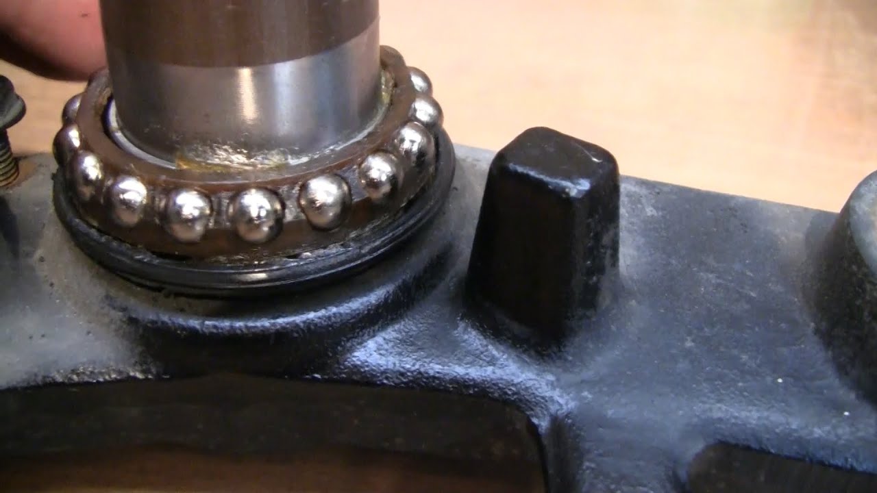 Lenkkopflager wechseln an der  Kawasaki Z750S