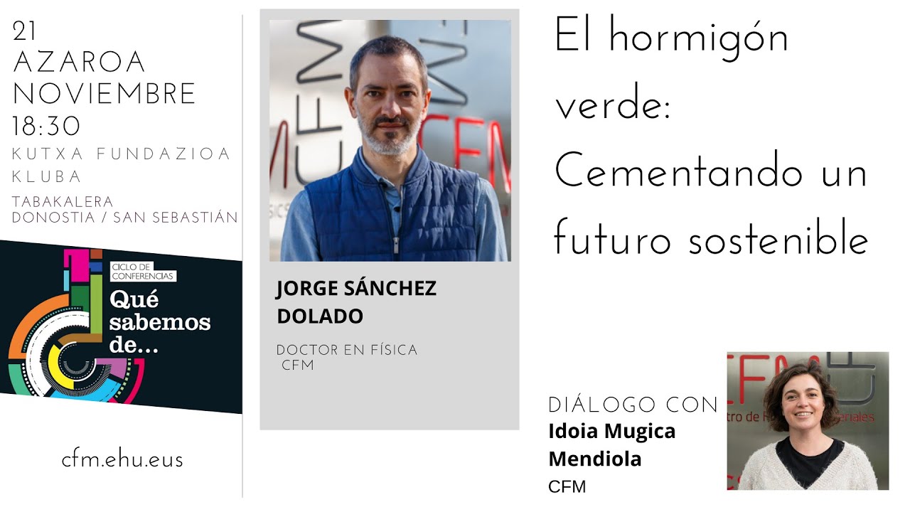 CFM | Qu&eacute; sabemos de...El hormig&oacute;n verde: Cementando un futuro sostenible