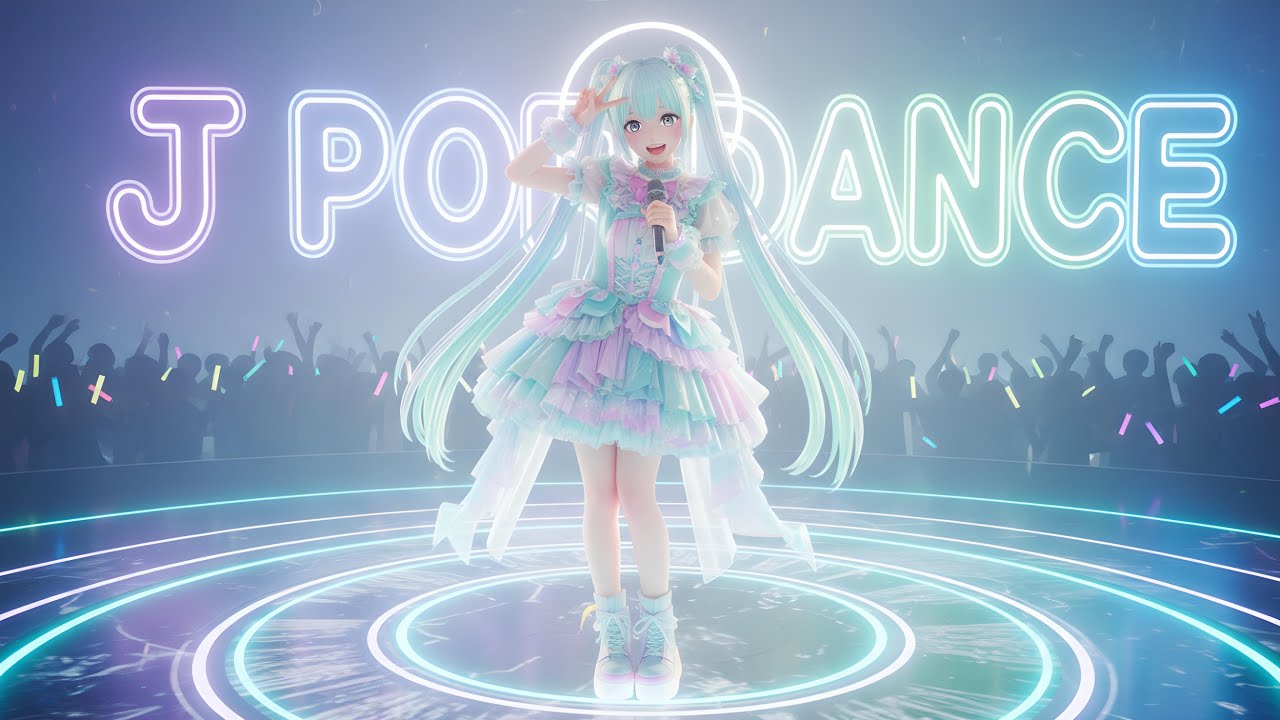 J-Pop Dance Fever 2026 | Neon Beats & Bubble Vibes