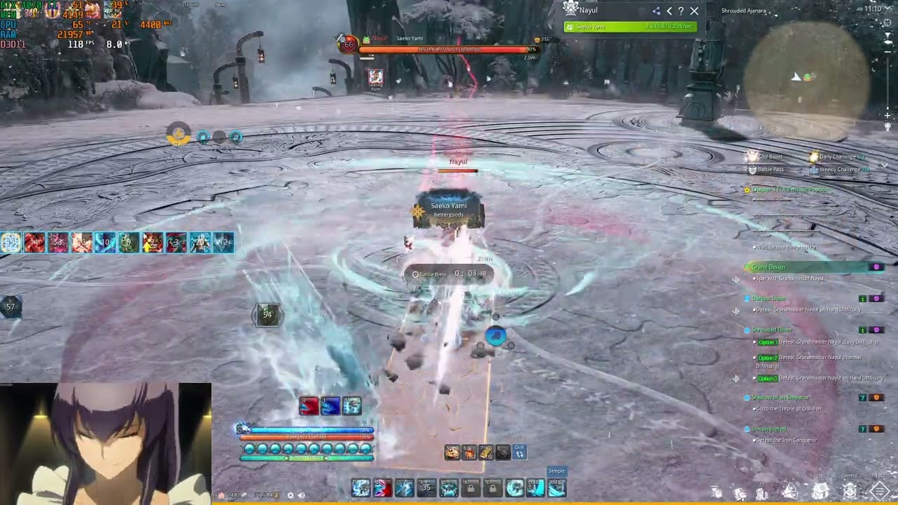 [Blade and Soul-UE4] Shrouded Ajanara-(HARD MODE)-KFM 4 sec
