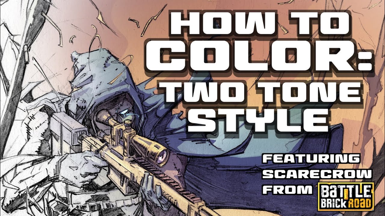 How to Color Comics: Two-Tone Style