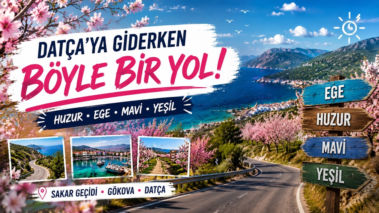 Ege Yol Hikayeleri: Sakar Geçidi'nden Datça Badem Bahçelerine