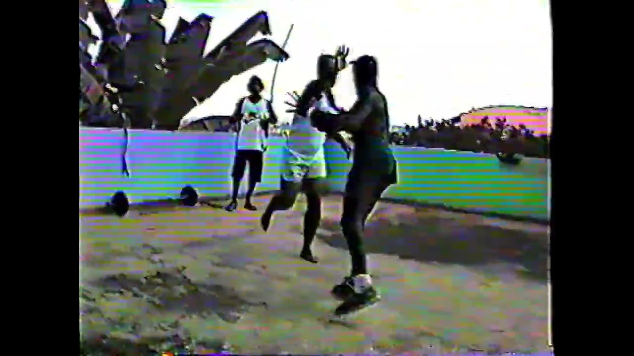 Mestre Donizete e Grão Mestre Dunga treinando no ano de  1992