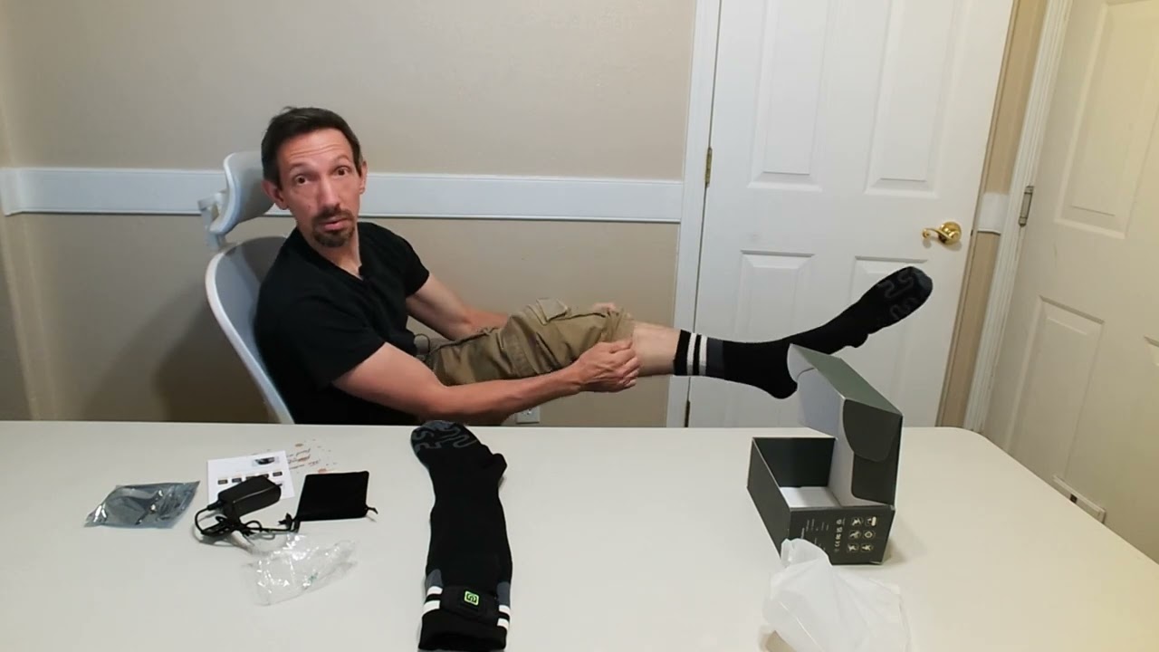 Battery Heated Socks Unboxing and REVIEW