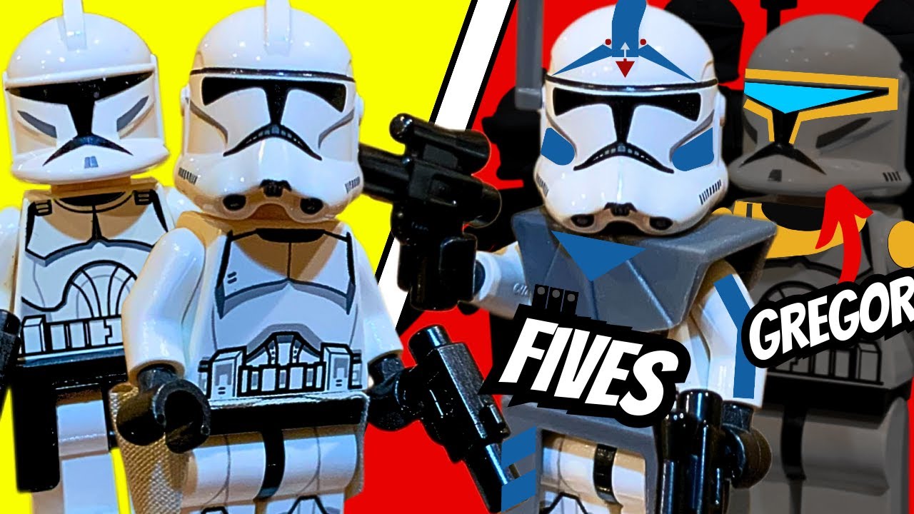 Making the Clone Commanders Lego Won't