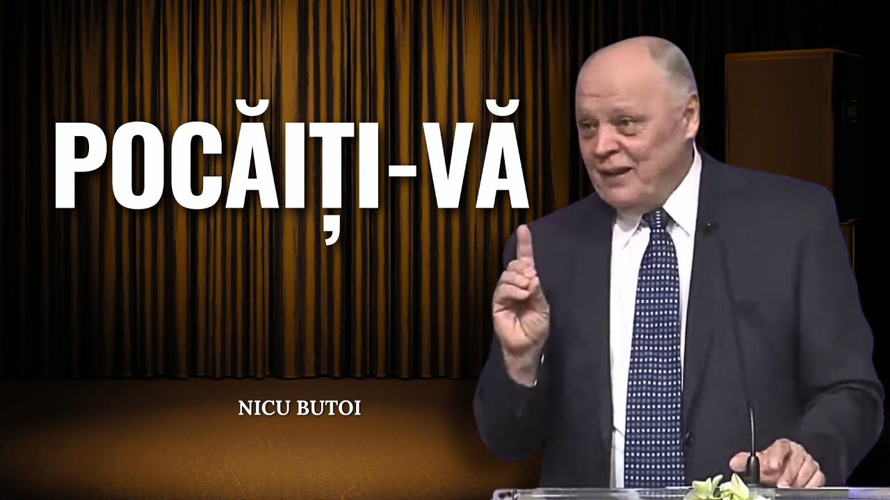 Nicu Butoi - Fiți cu ochii în patru și pocăiți-vă! - predici creștine