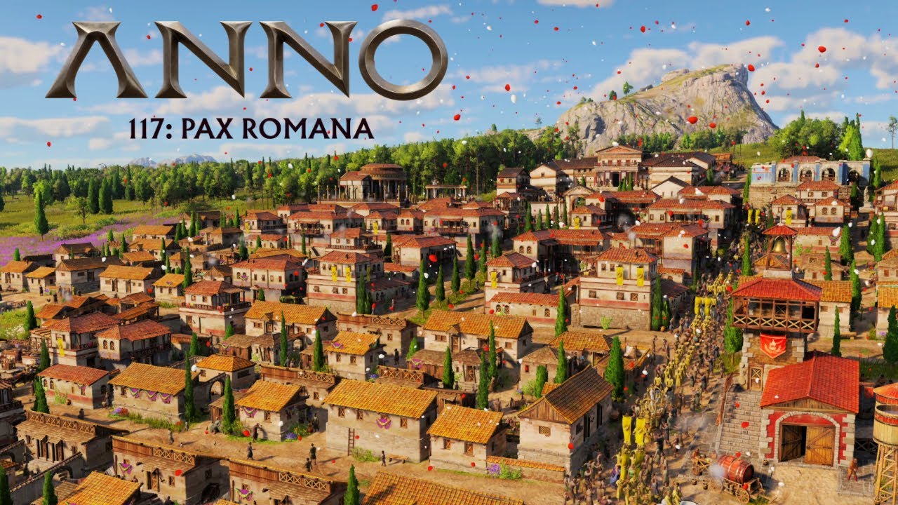 ASMR 🏛️ Creating a Relaxing Roman City 😴 Anno 117: Pax Romana