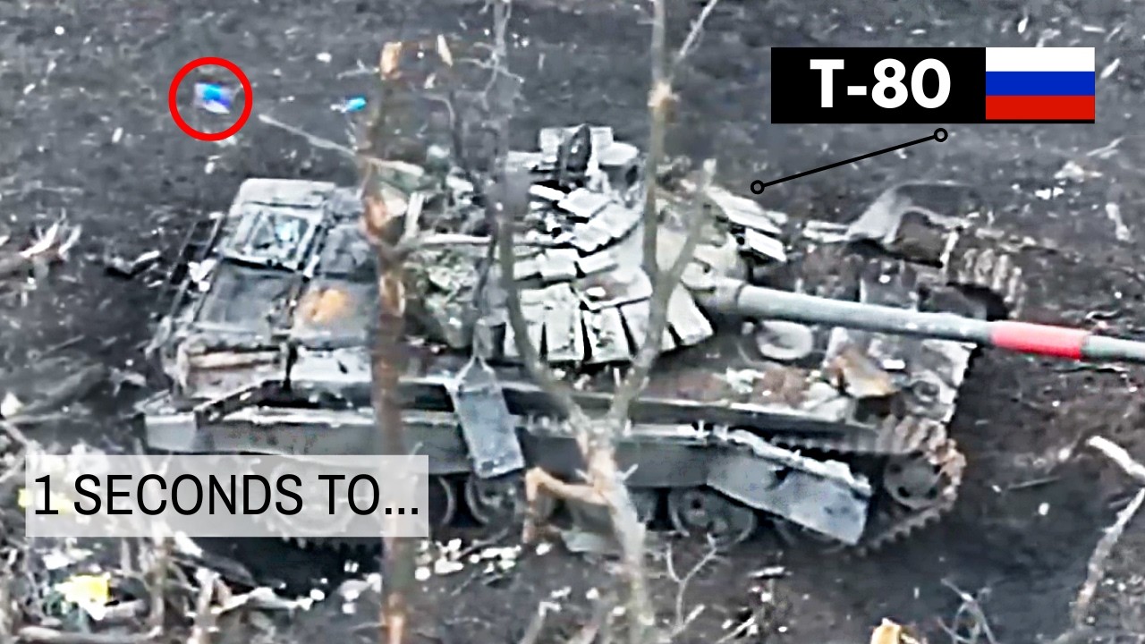 Russian Tank Didn&rsquo;t See This Coming