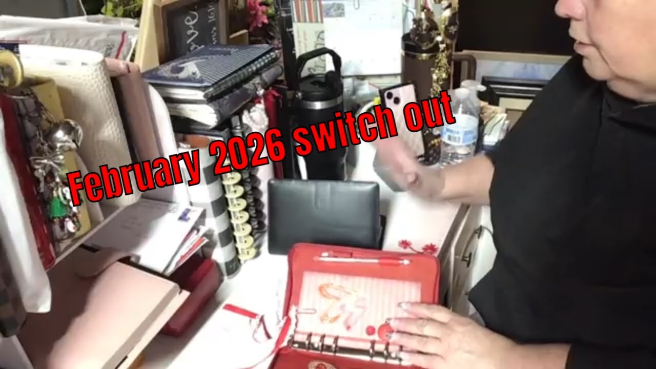 note planner February 2026 switch out