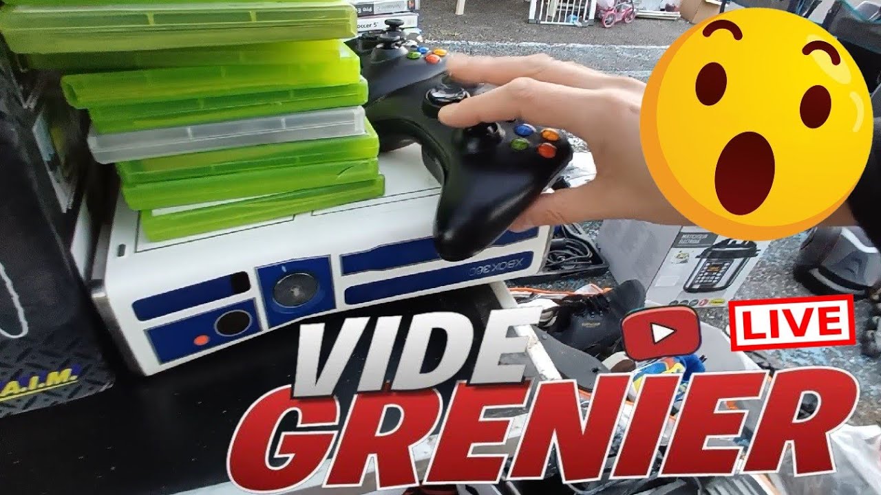 Vide Grenier Live Enorme lot de jouets vintage 🤖 et du Jeux Vidéo 🎮 #viral #videgrenier #toys