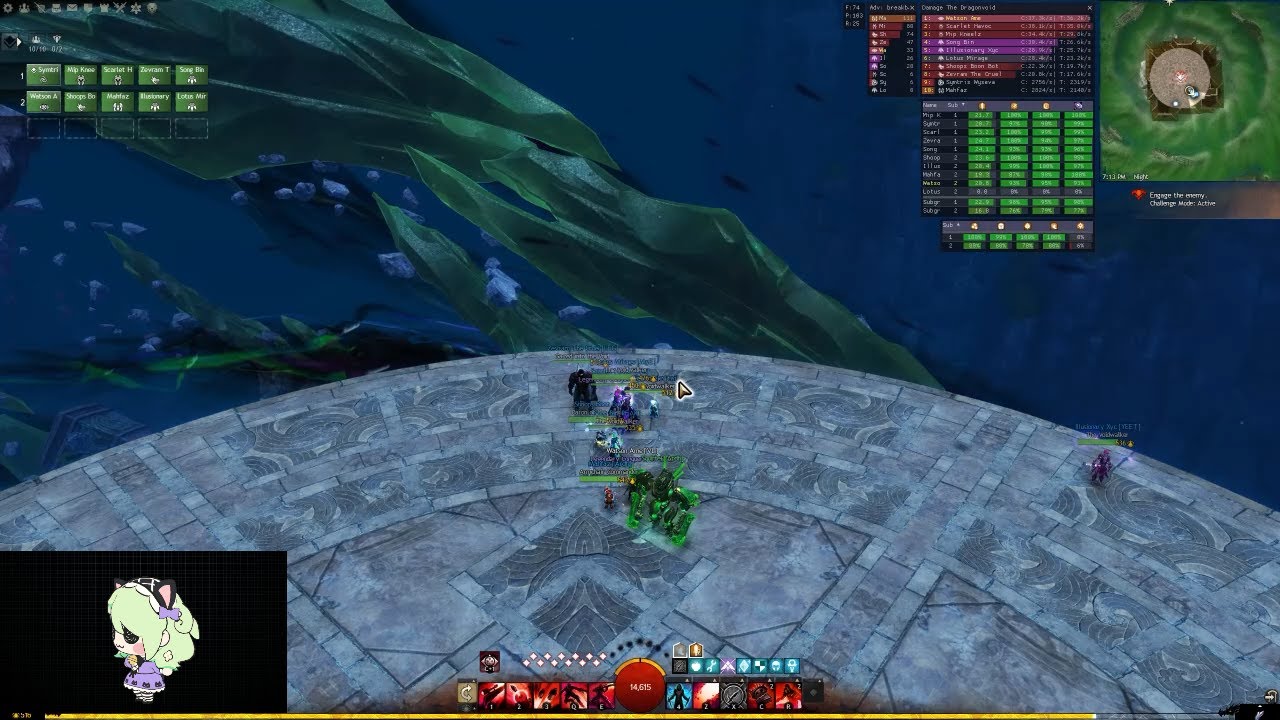 Harvest Temple CM | Power DPS Deadeye PoV + notes