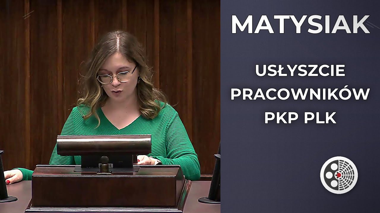 Paulina Matysiak: Pyta o zwolnienia i bezpieczeństwo w PKP PLK