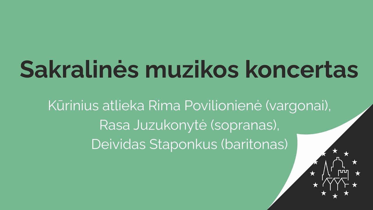 Sakralinės muzikos koncertas