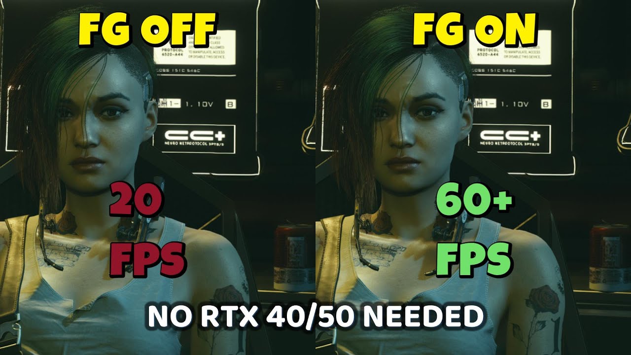 Cyberpunk 2077 Frame Generation on RTX 30 Series | Like DLSS FG – No Need for RTX 40/50 Upgrade!