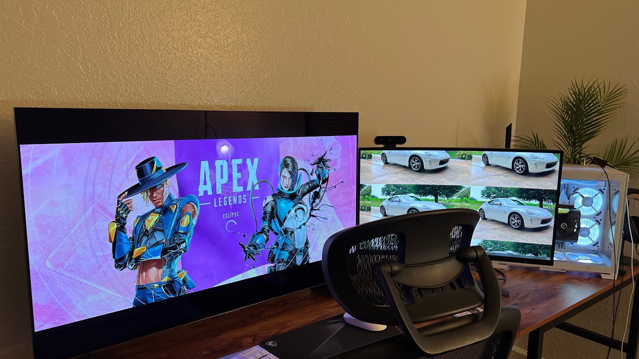 LG C2 TV into an Alienware ULTRAWIDE How to tutorial
