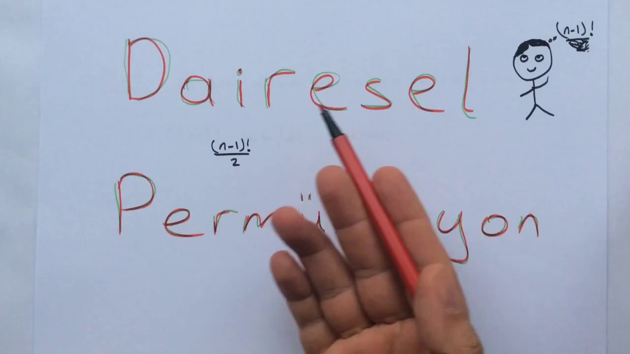 DAİRESEL PERMÜTASYON SÜPER ANLATIM