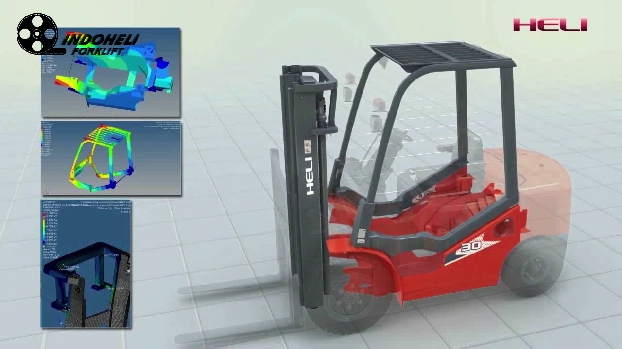 Forklift diesel HELI CPCD30- H series | 1-3.5 Ton