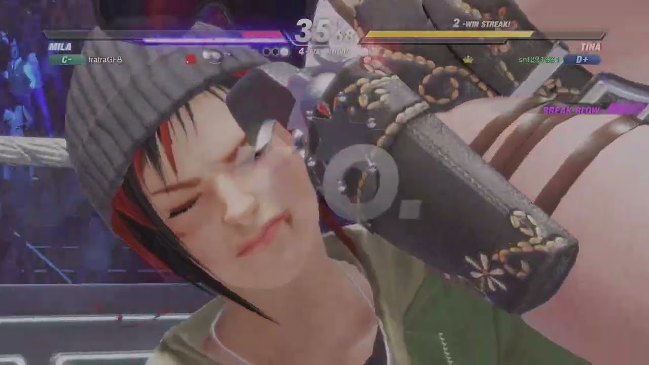 DOA6 Tina Rank Match #10