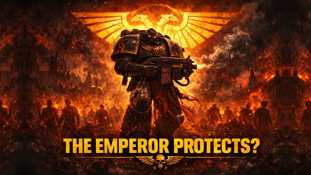 The Horrifying Process of Creating a Space Marine in WH40K