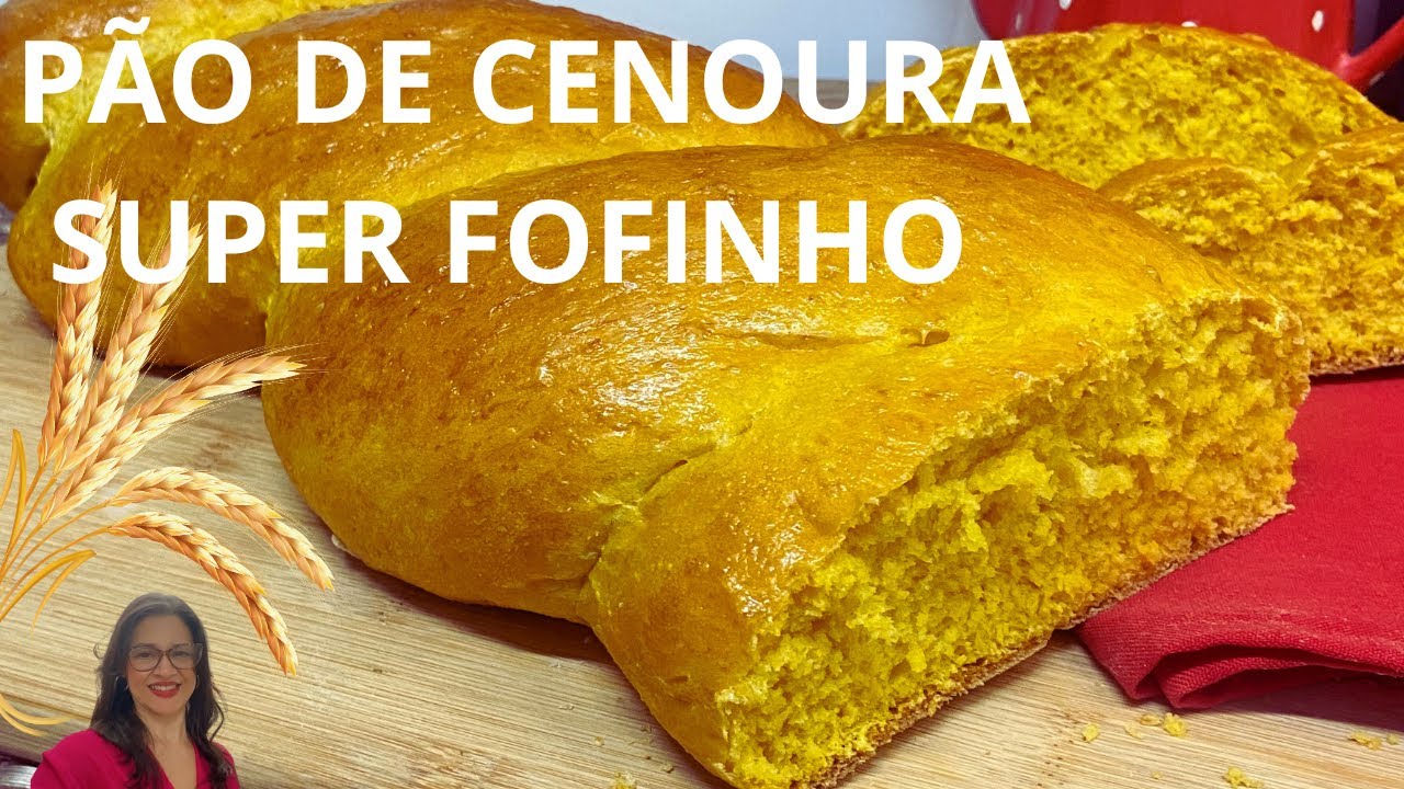 ESSE PÃO DE CENOURA CASEIRO FAZ O MAIOR SUCESSO, FOFÍSSIMO E MUITO FÁCIL!!