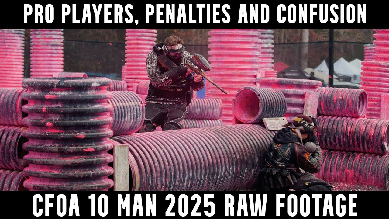 CFOA 10 Man Raw Footage - Pro Players, Insane Shots, and Penalties