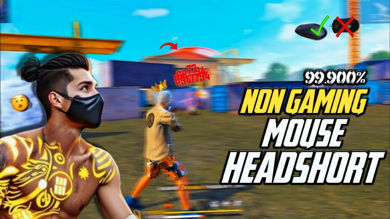 Best Secret Settings For NON GAMING Mouse Auto Headshot Free Fire PC | Bluestacks 5 | Msi 5