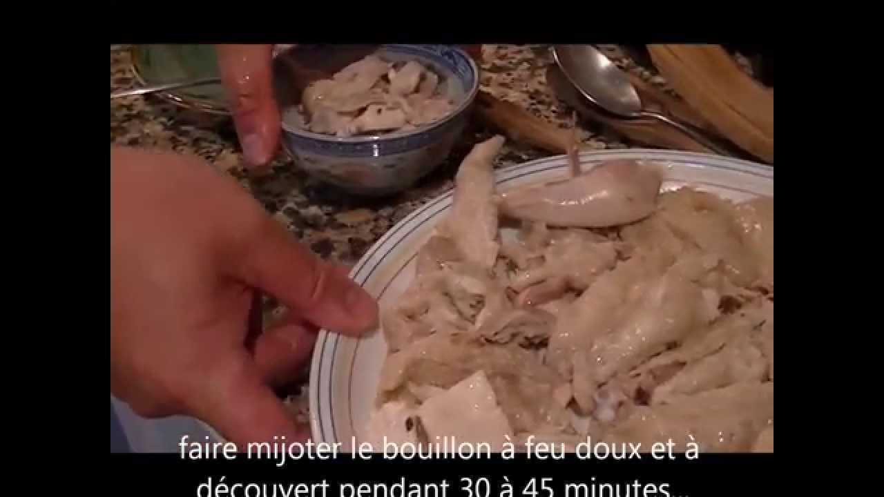 Poulet bouilli à la vietnamienne